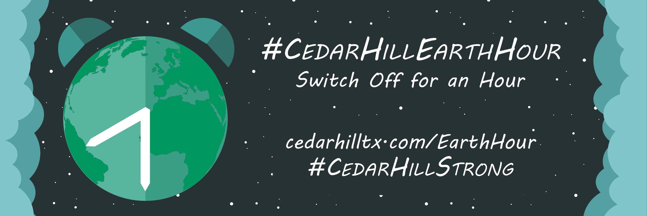 Cedar Hill Earth Hour BANNER