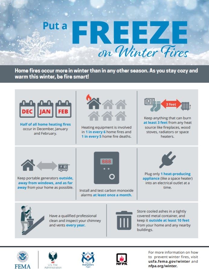 Freeze on Winter Fire